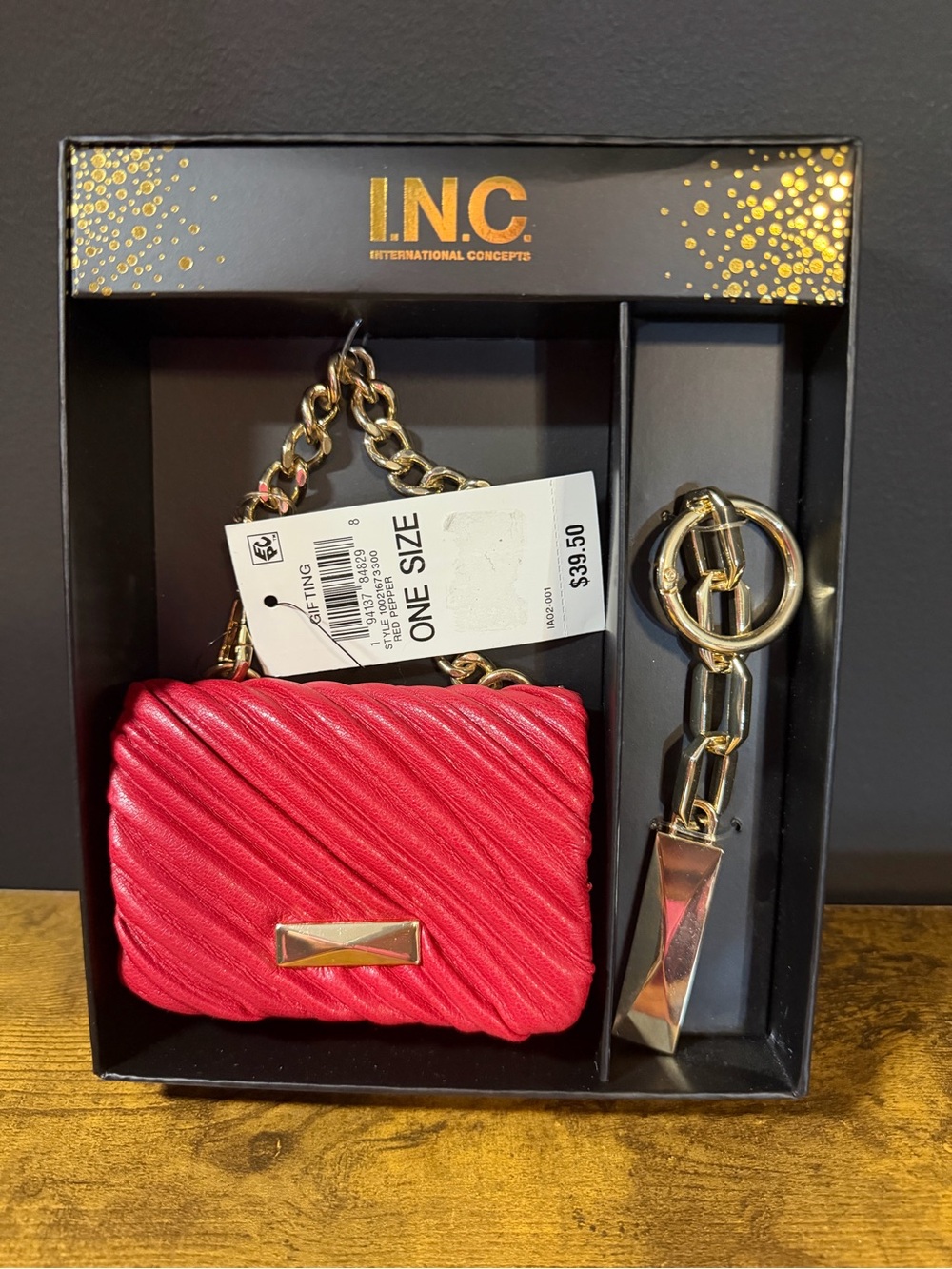 INC Mini Crossbody and Bag Charm. NWT